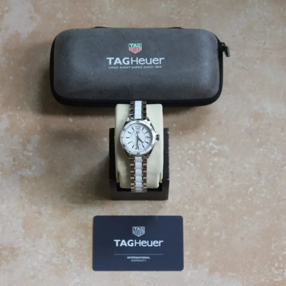 Tag Heuer WBJ141AC.BA0974 Midsize Womens Formula 1 Series Watch White Ceramic